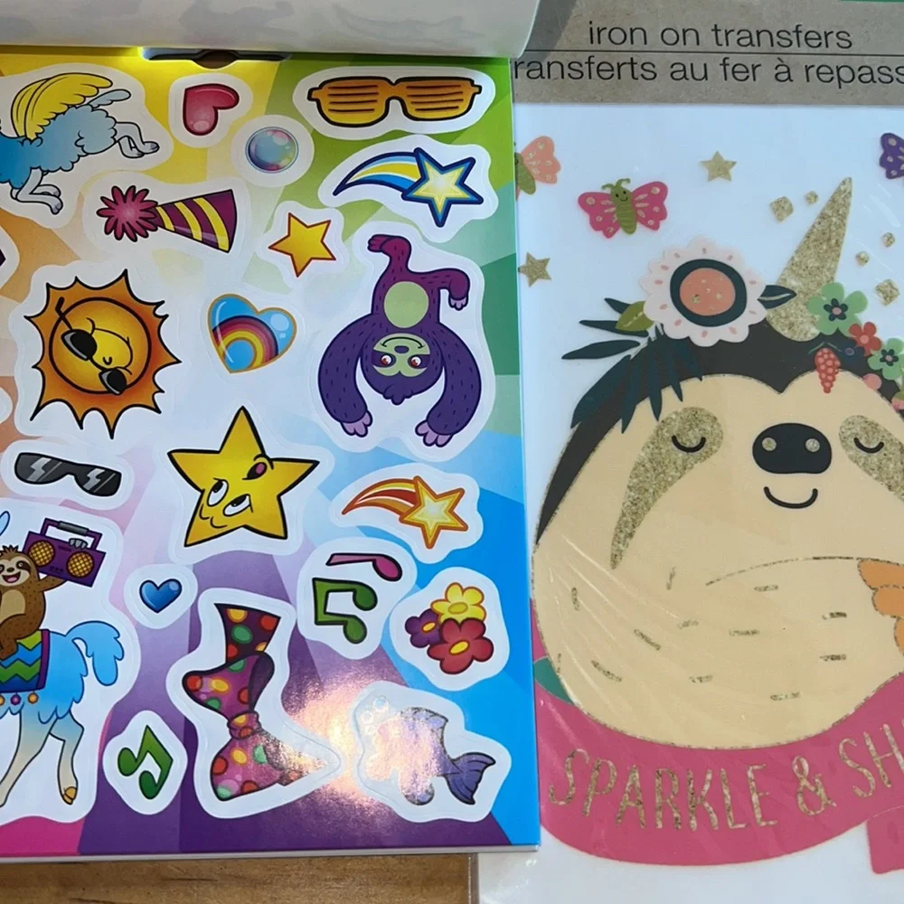 NWT Color Me Happy 🦥🦙Activity Set - Picture 3 of 6